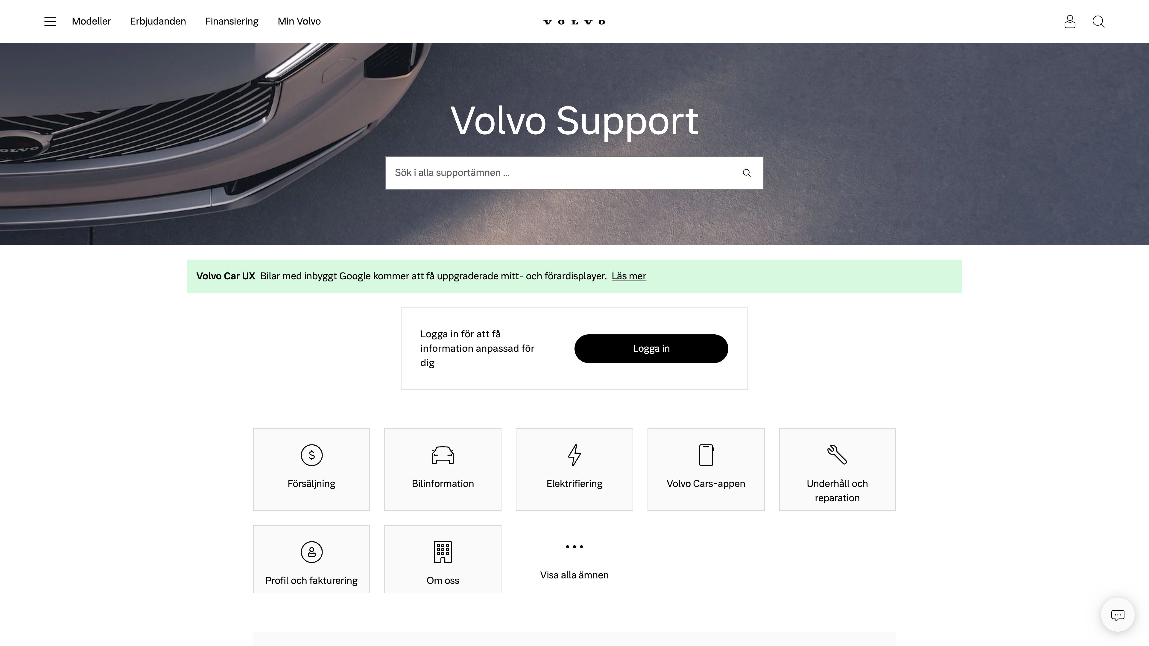 Company Cars Driven features