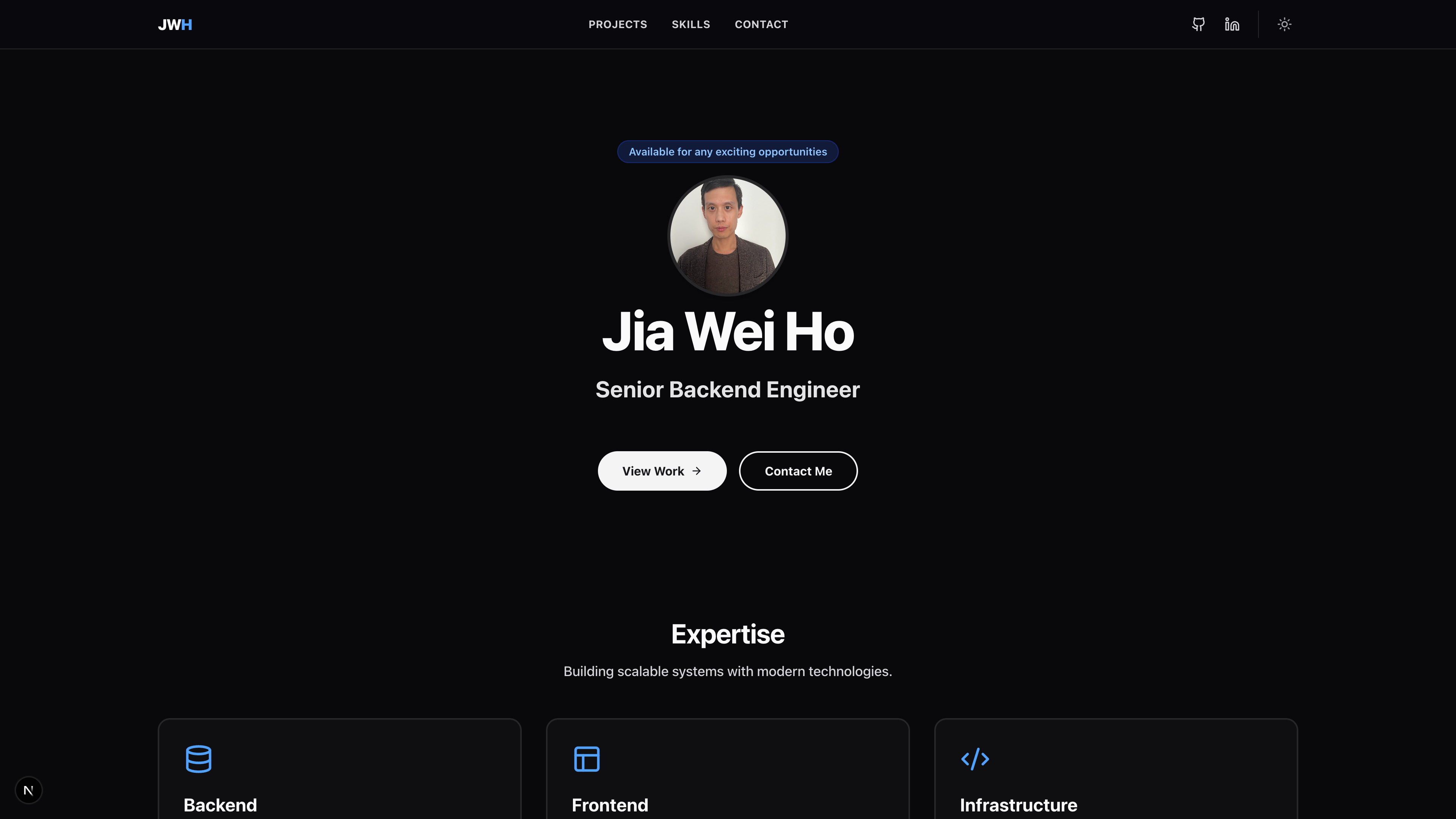 Personal Portfolio Site